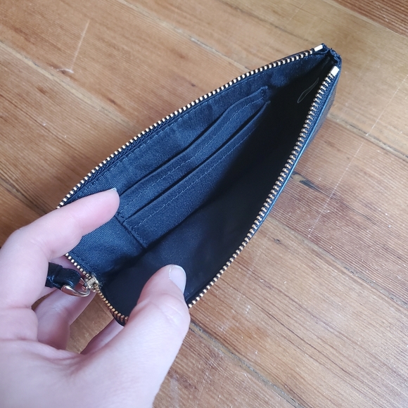 NWOT Black Coach Wristlet - Picture 4 of 4